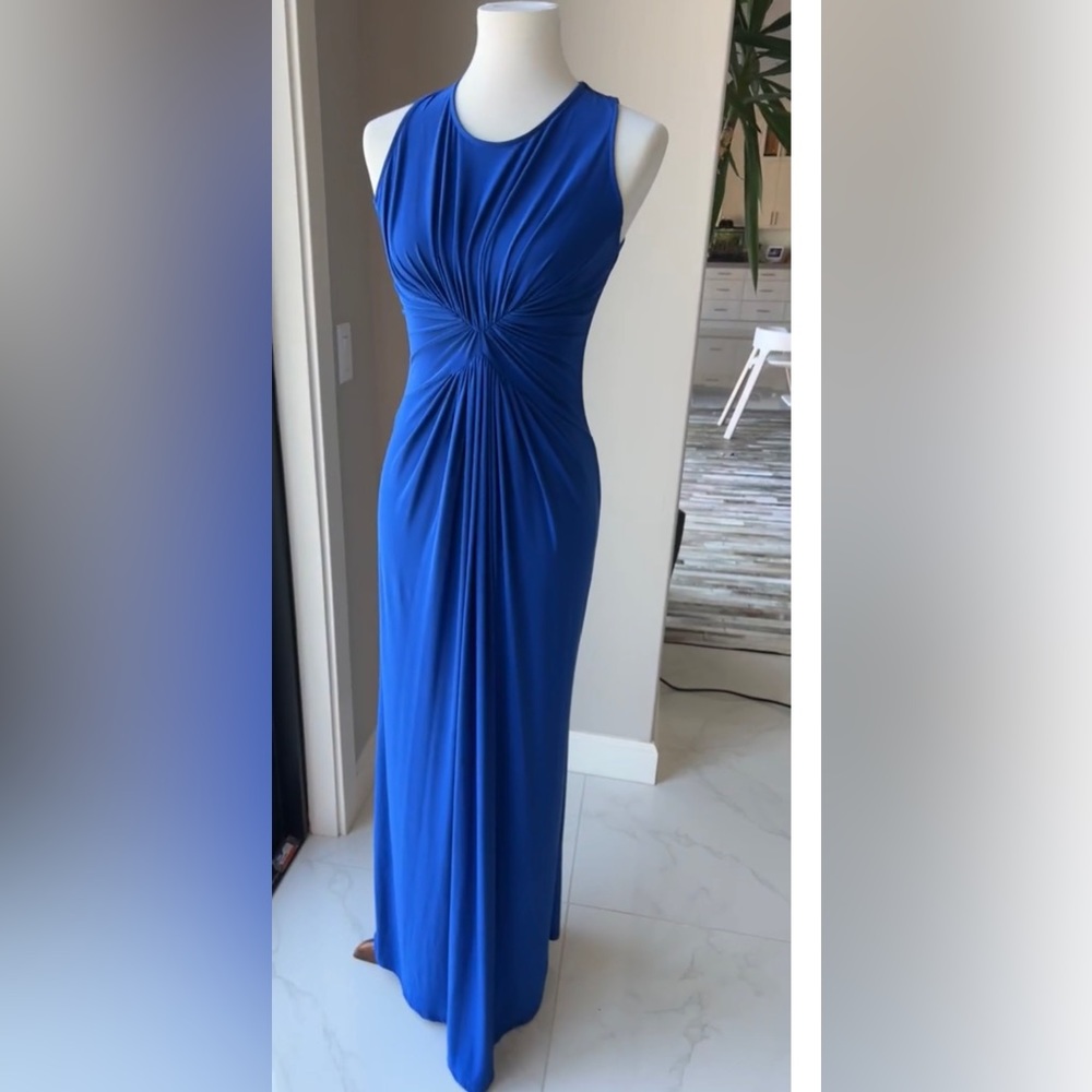 Isabella Oliver Long Blue Dress